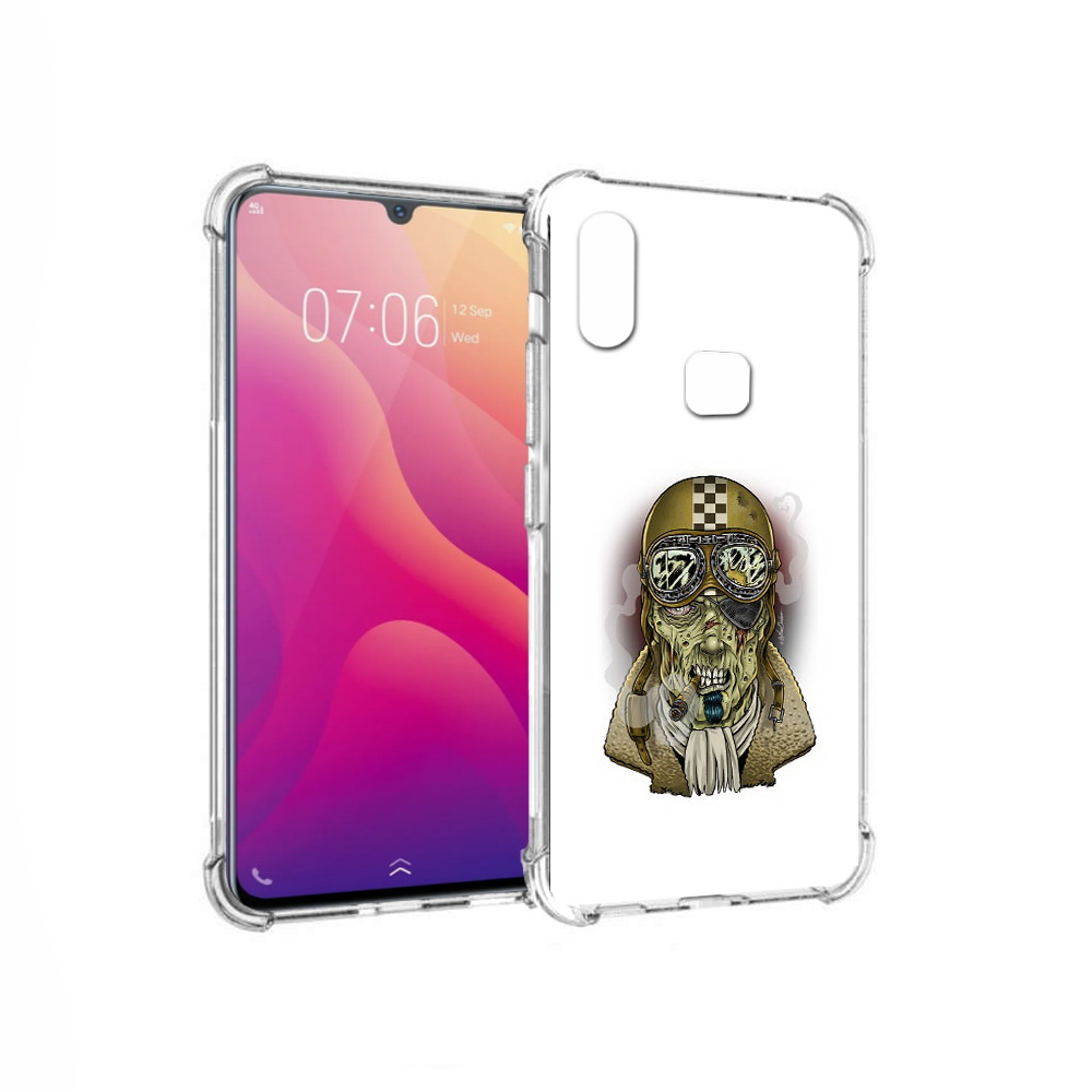 

Чехол MyPads Tocco для Vivo V11i военный зомби (PT119353.424.264), Прозрачный, Tocco