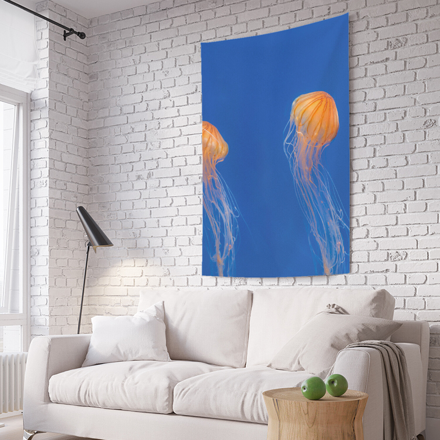 

Вертикальное фотопанно на стену JoyArty Две медузы 150x200 см, Две медузы