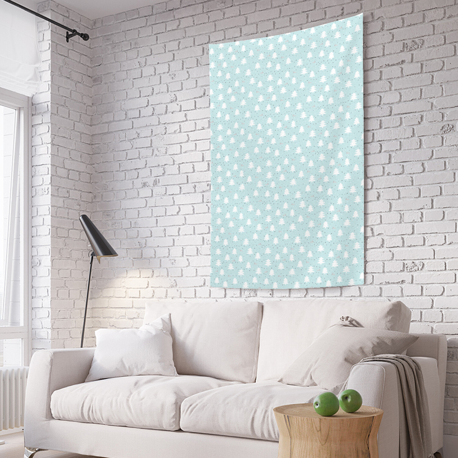 

Вертикальное фотопанно на стену JoyArty Елочки пастель 150x200 см, Елочки пастель