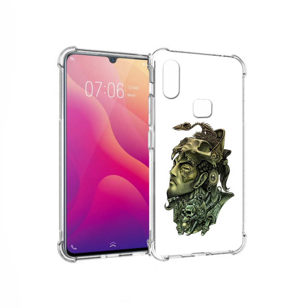 

Чехол MyPads Tocco для Vivo V11i бронзовый воин (PT119353.424.248), Прозрачный, Tocco