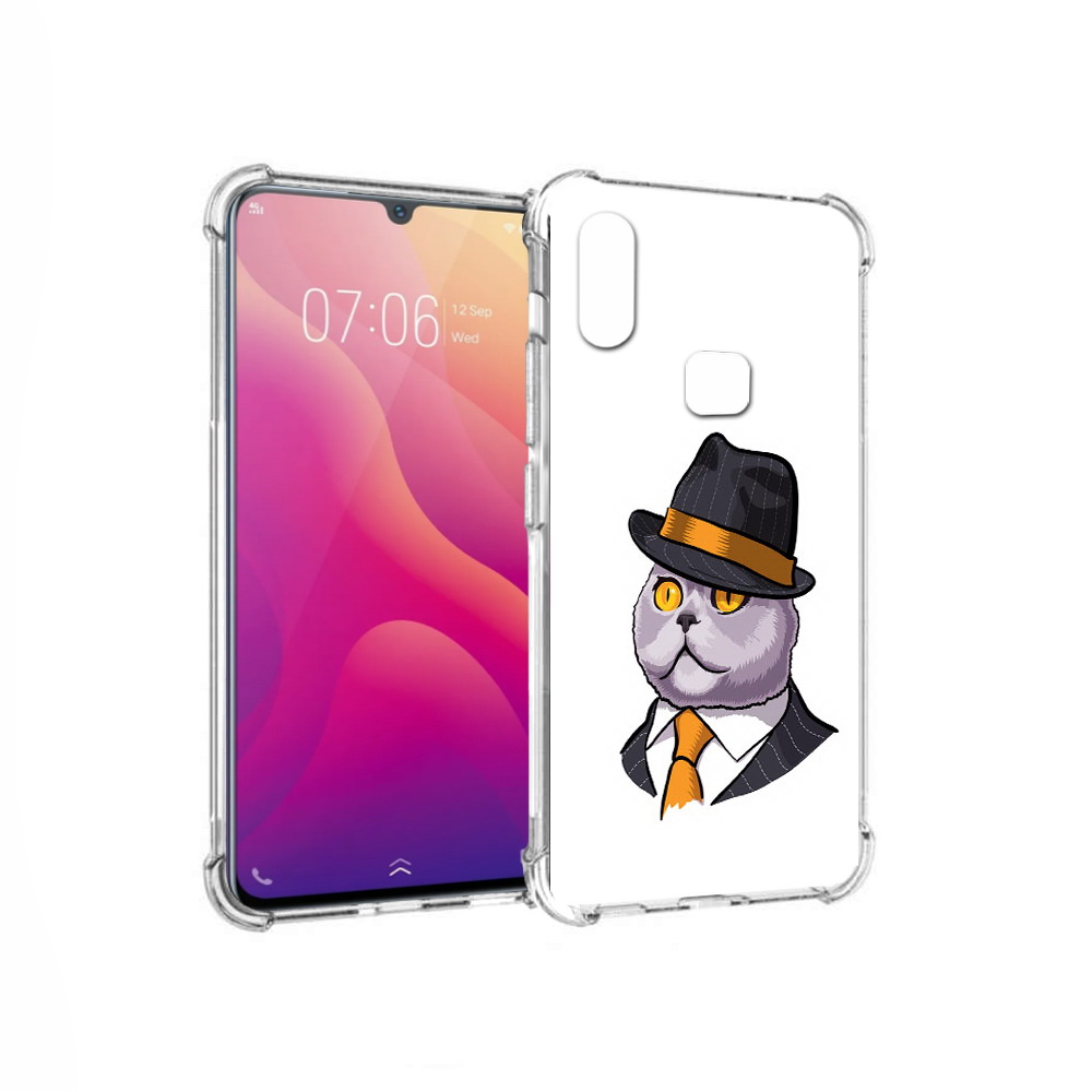 

Чехол MyPads Tocco для Vivo V11i британец (PT119353.424.247), Прозрачный, Tocco