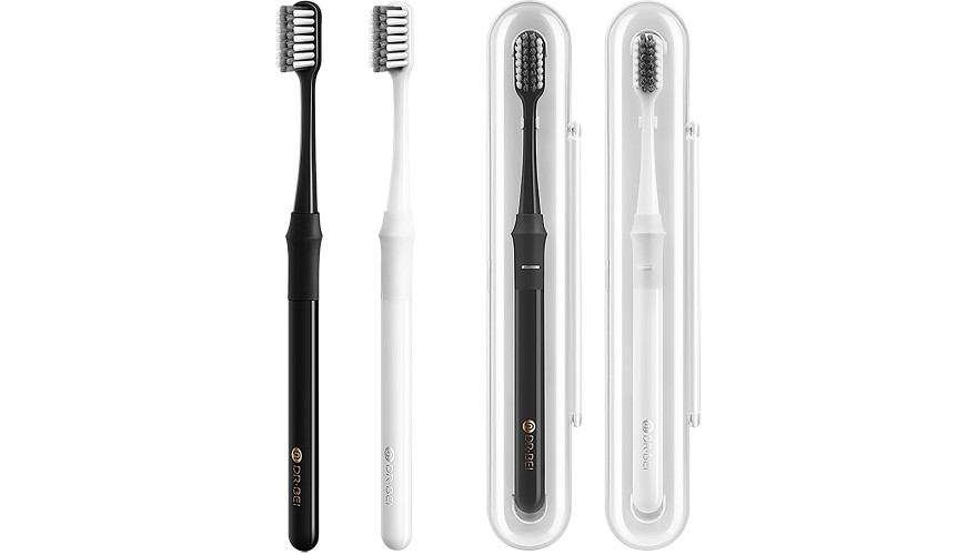 фото Набор зубных щеток dr.bei toothbrush bamboo version soft (4 шт.)