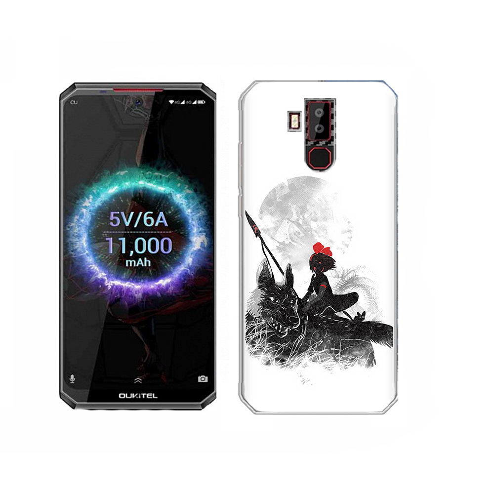 

Чехол MyPads Tocco для Oukitel K13 Pro мононоке, Прозрачный, Tocco
