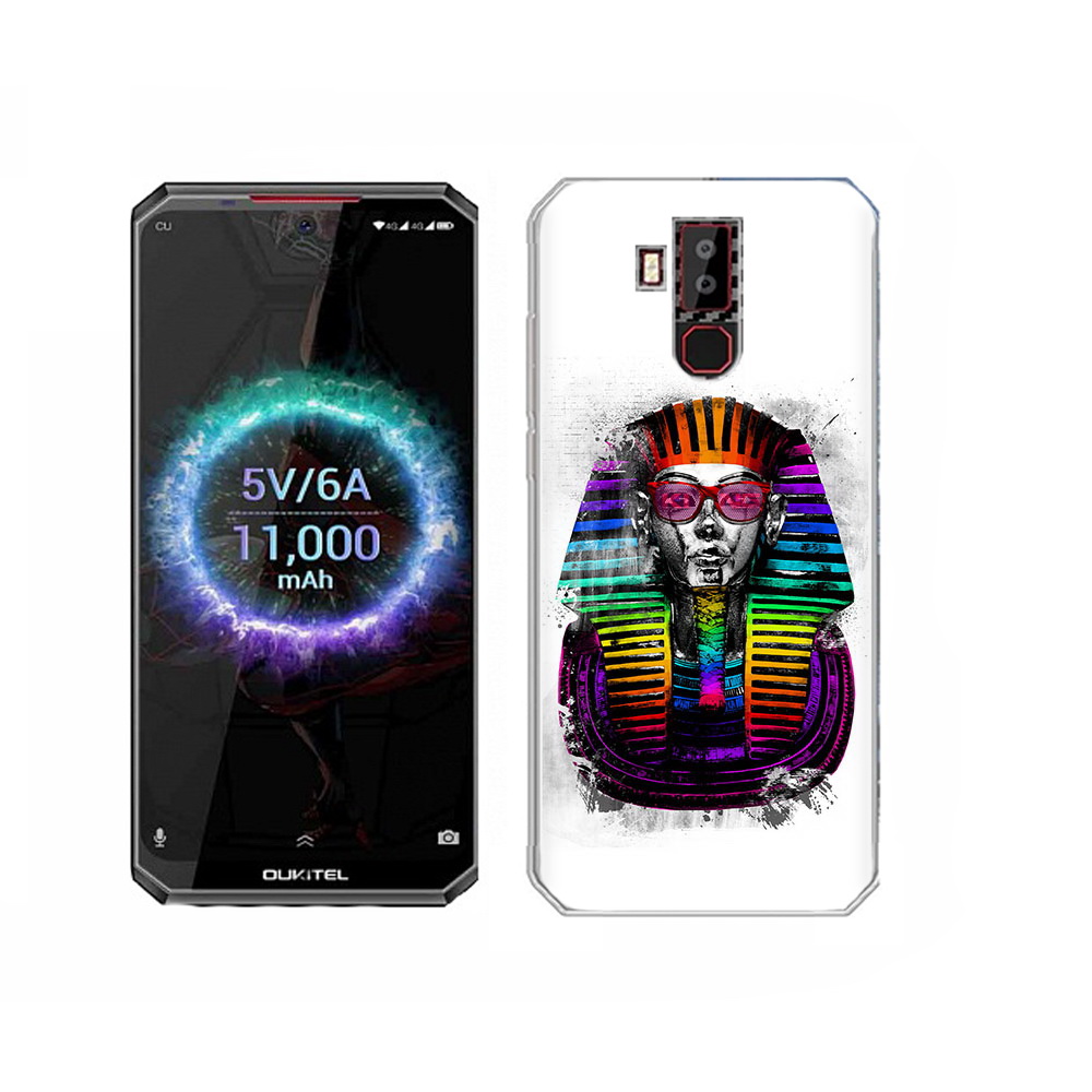 

Чехол MyPads Tocco для Oukitel K13 Pro модная богиня, Прозрачный, Tocco