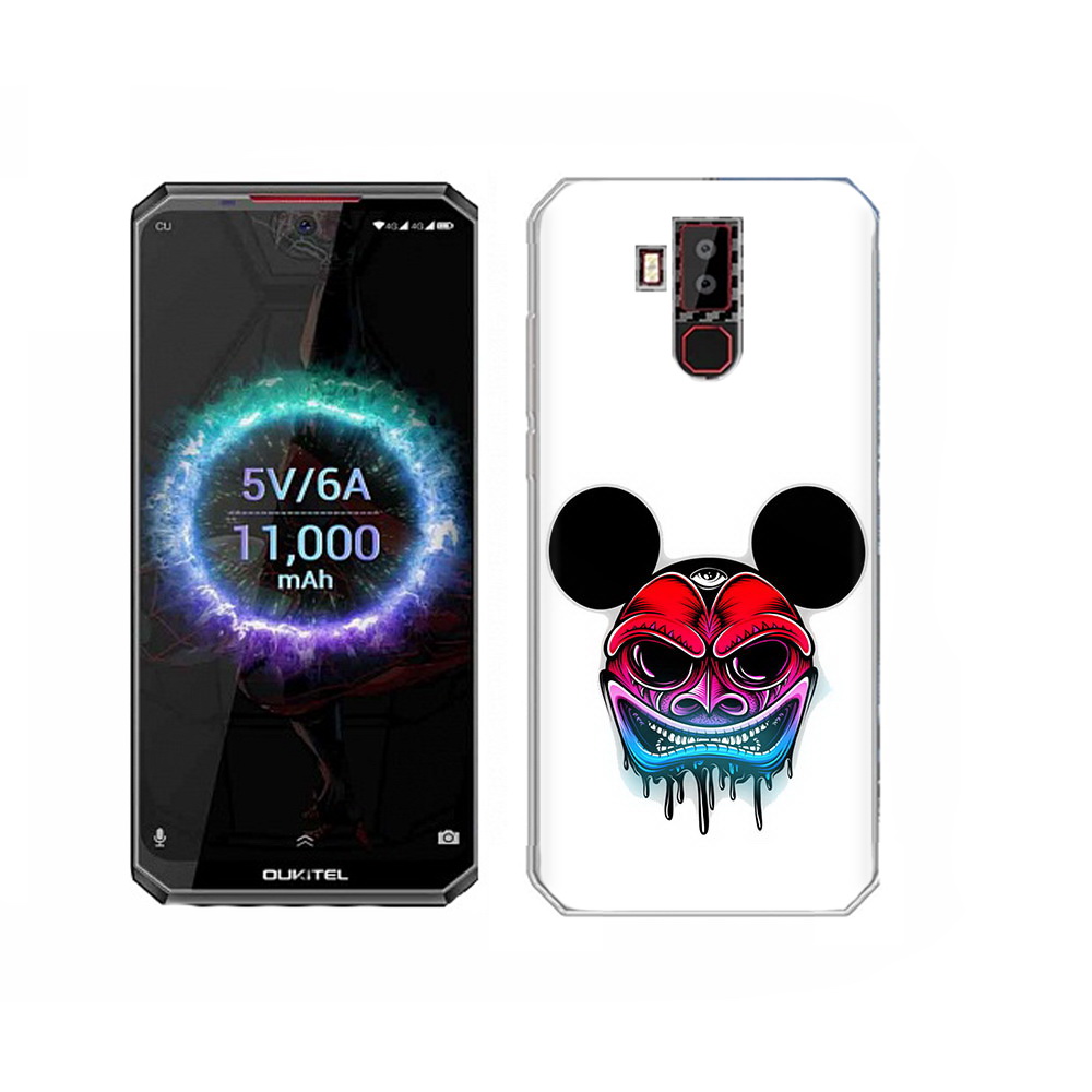 

Чехол MyPads Tocco для Oukitel K13 Pro микки в маске, Прозрачный, Tocco