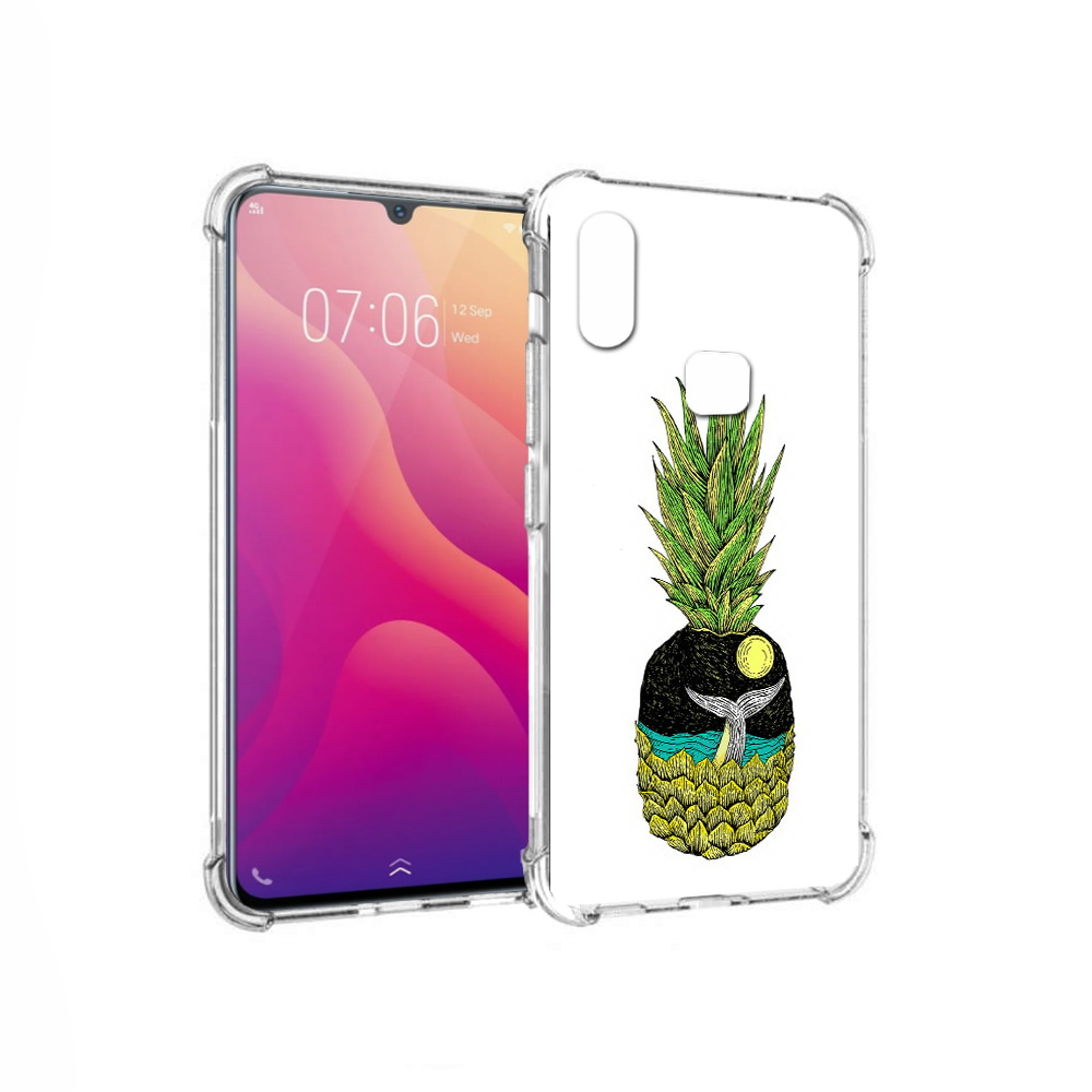 

Чехол MyPads Tocco для Vivo V11i ананас с китом (PT119353.424.220), Прозрачный, Tocco