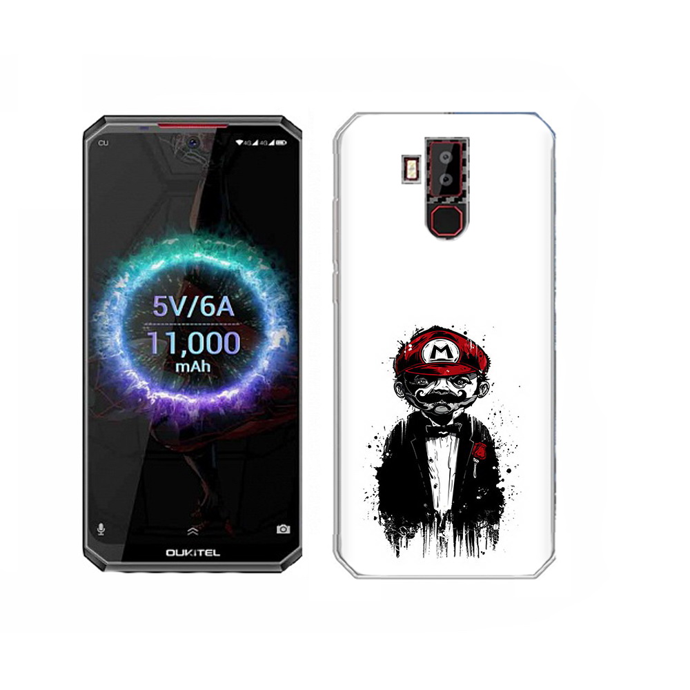 

Чехол MyPads Tocco для Oukitel K13 Pro марио, Прозрачный, Tocco