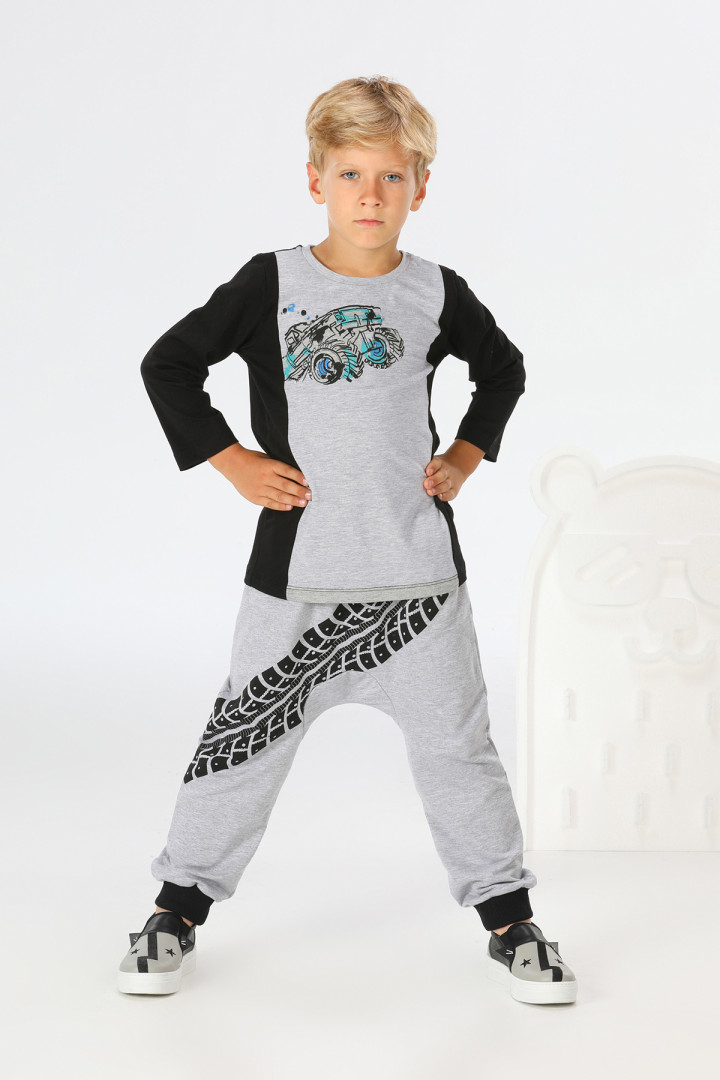 

Костюм Lupia Kids р. 4-5 лет Мультиколор, 108 (доставка из-за рубежа), Черный;серый, 108