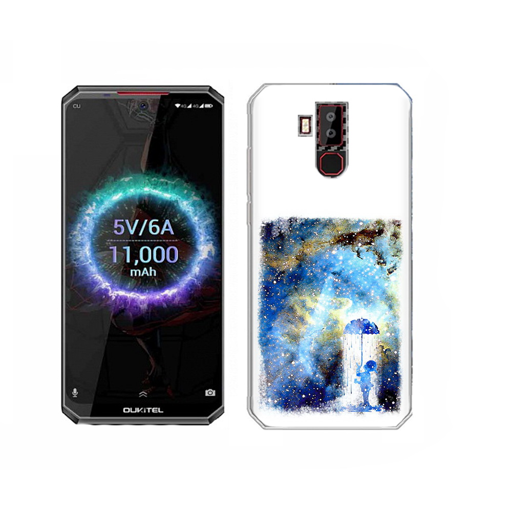 Чехол MyPads Tocco для Oukitel K13 Pro мальчик в небе
