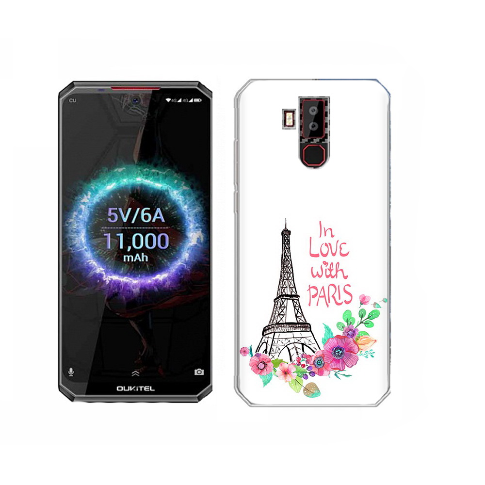 

Чехол MyPads Tocco для Oukitel K13 Pro любимый париж, Прозрачный, Tocco