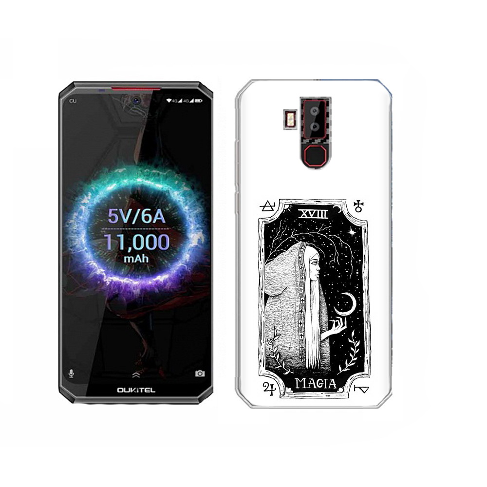 

Чехол MyPads Tocco для Oukitel K13 Pro лунная магия, Прозрачный, Tocco