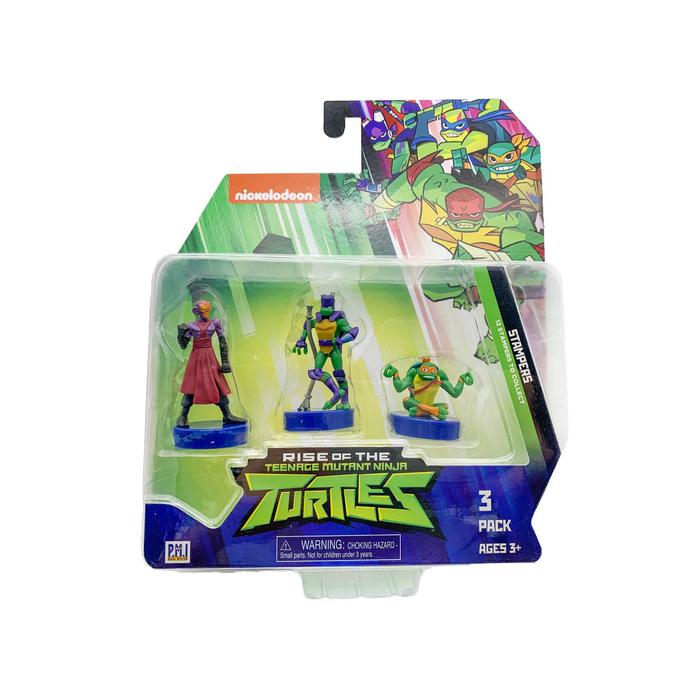 Фигурка TMNT GT Штампик 3шт Черепашки-ниндзя 7см NIT5020-3