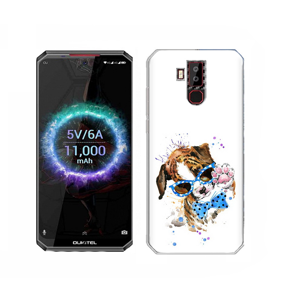 

Чехол MyPads Tocco для Oukitel K13 Pro лапочка, Прозрачный, Tocco