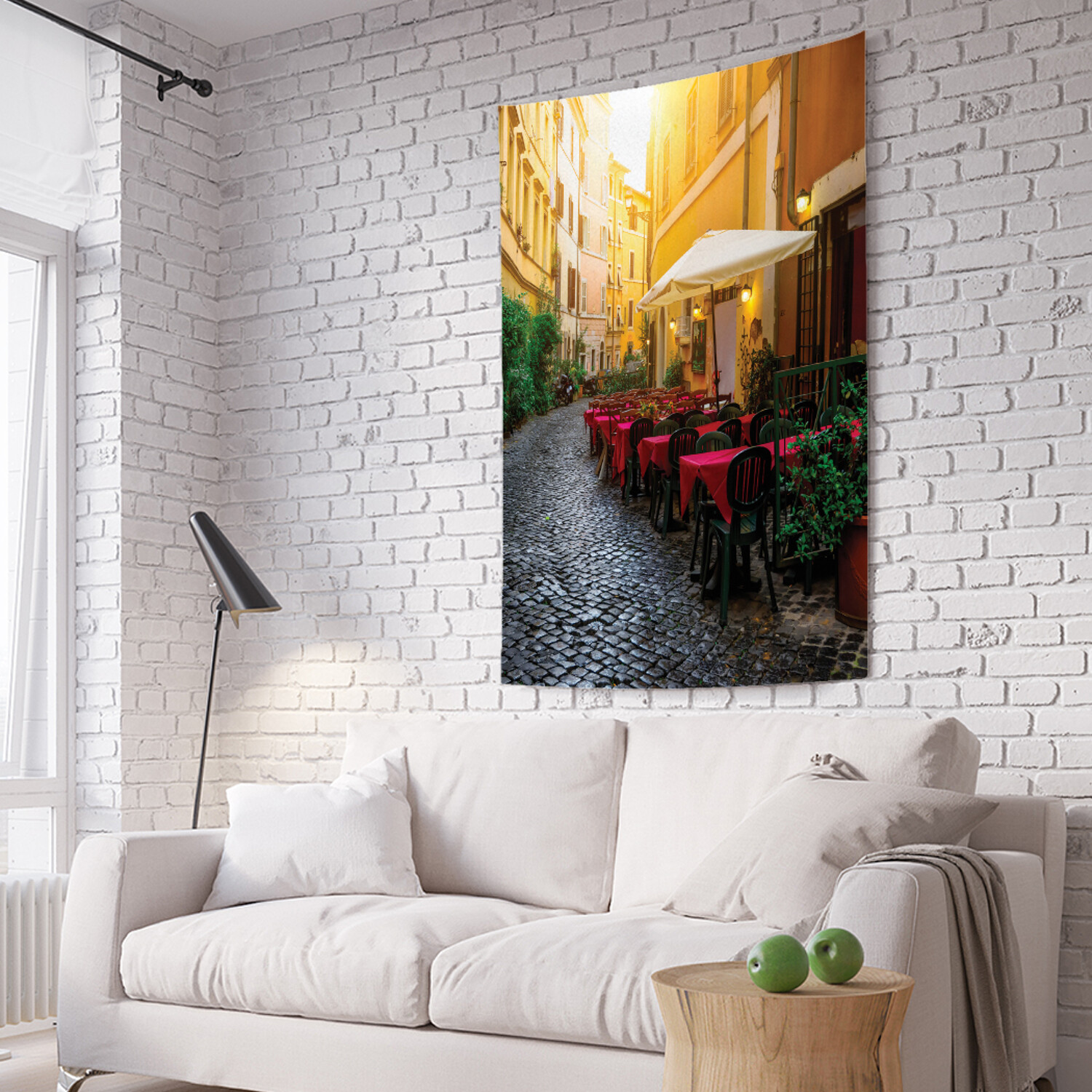 

Вертикальное фотопанно на стену JoyArty Уличное кафе 150x200 см, Уличное кафе