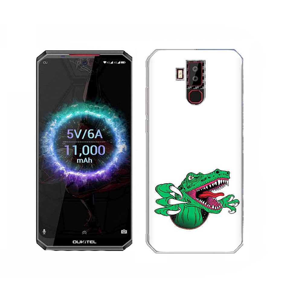 

Чехол MyPads Tocco для Oukitel K13 Pro крокодил, Прозрачный, Tocco