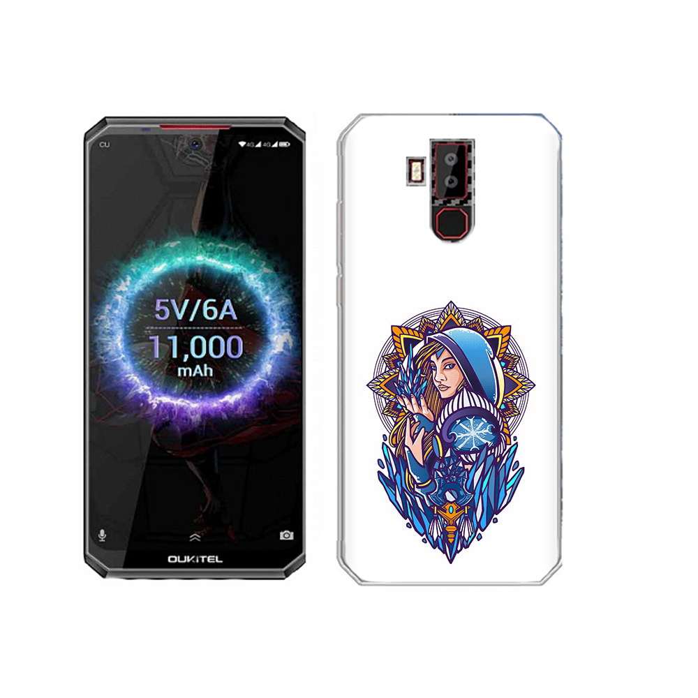 

Чехол MyPads Tocco для Oukitel K13 Pro кристал мейден дота 2, Прозрачный, Tocco