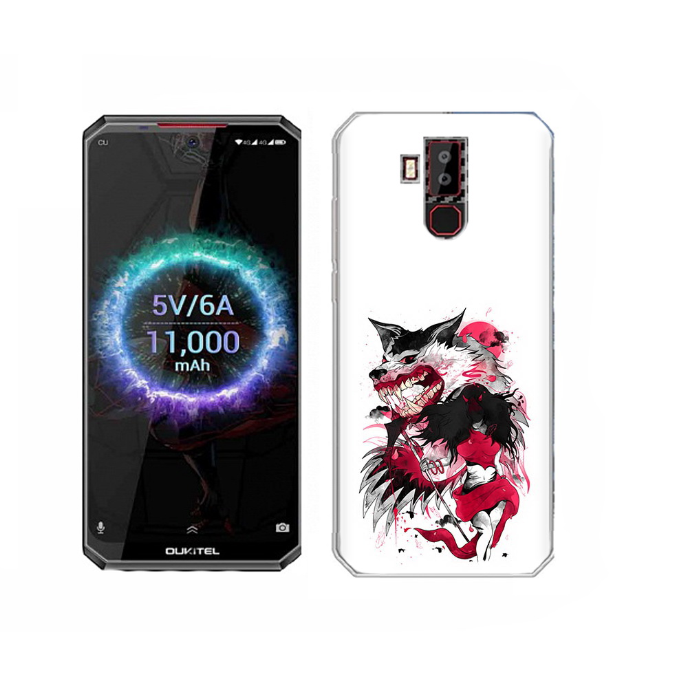 

Чехол MyPads Tocco для Oukitel K13 Pro красная шапочка, Прозрачный, Tocco