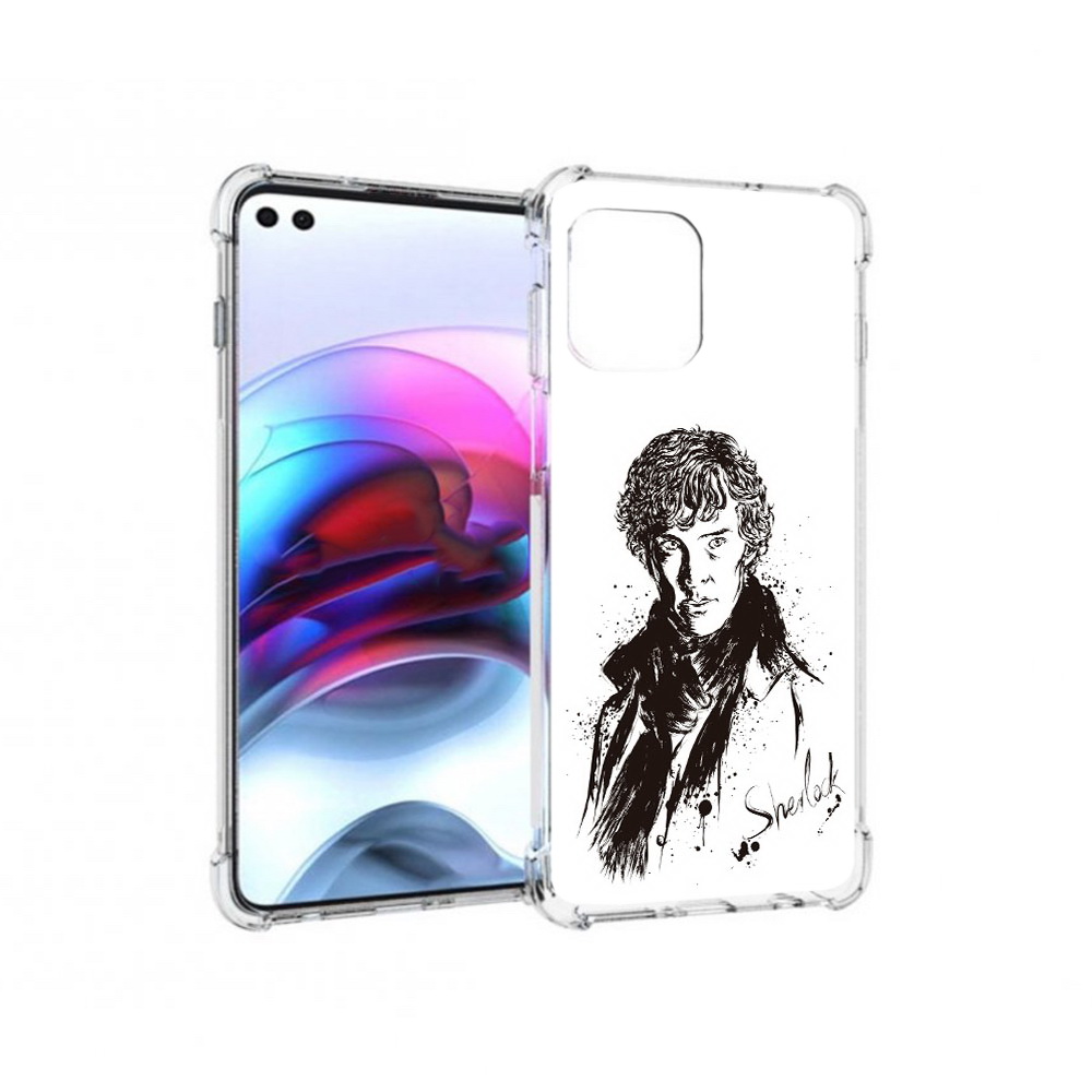 

Чехол MyPads Tocco для Motorola Edge шерлок холмс портрет (PT157712.351.698), Прозрачный, Tocco