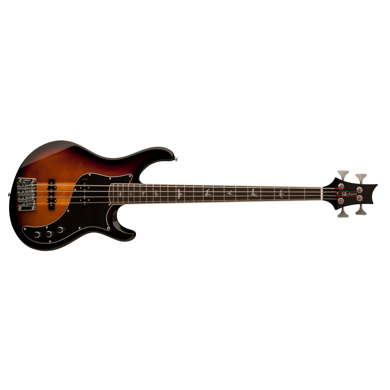 фото Бас-гитара prs se kestrel bass tri colour sunburst с чехлом