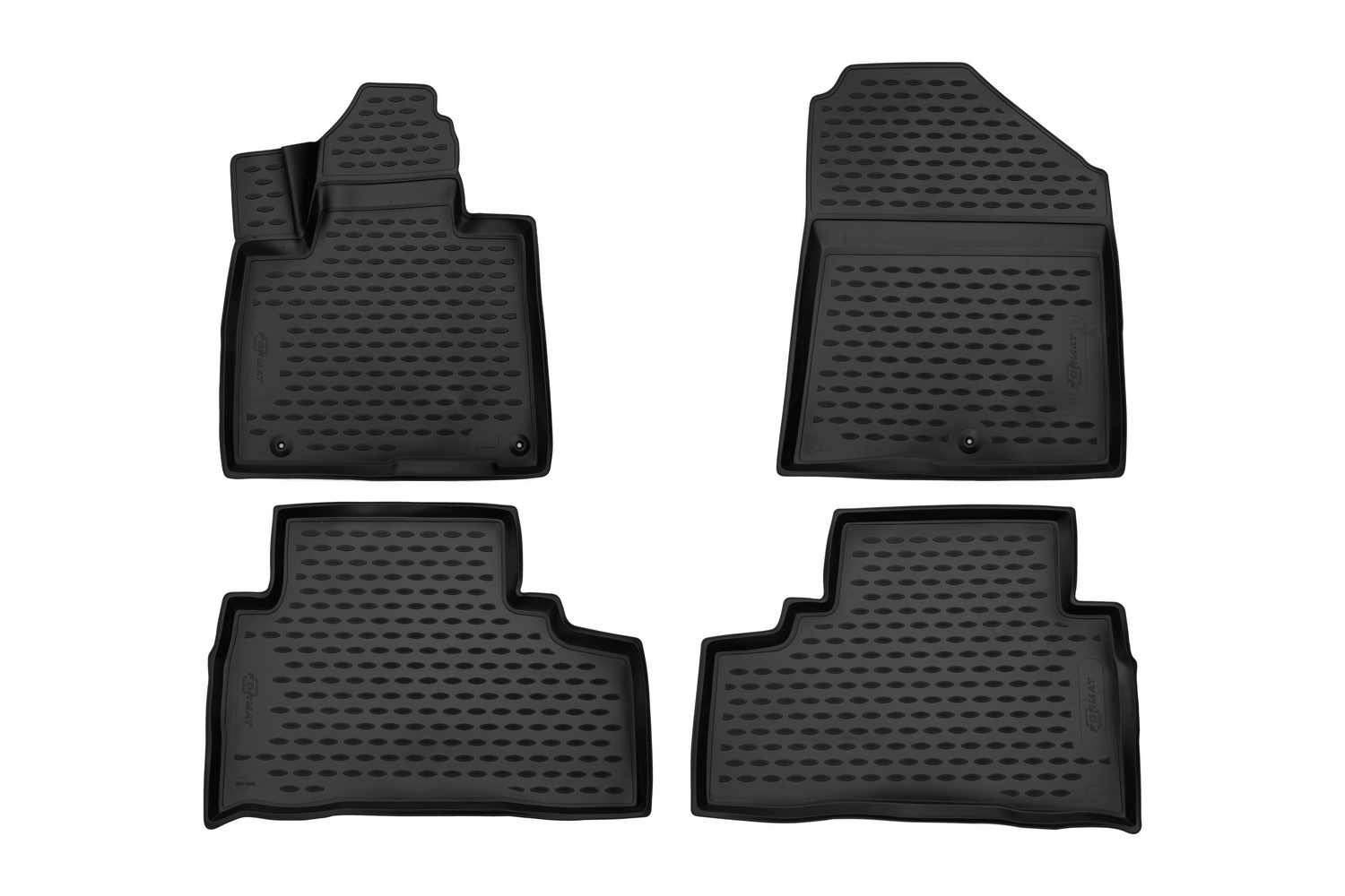 

Коврики 3D в салон KIA Sorento Prime, 2015-, 5/7 мест, 4 шт.