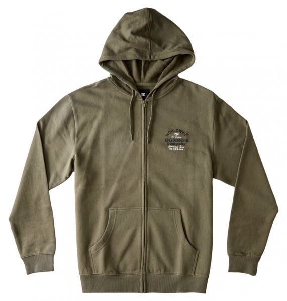 

Толстовка мужская DC SHOES ADYSF03085 зеленая S, Зеленый, ADYSF03085