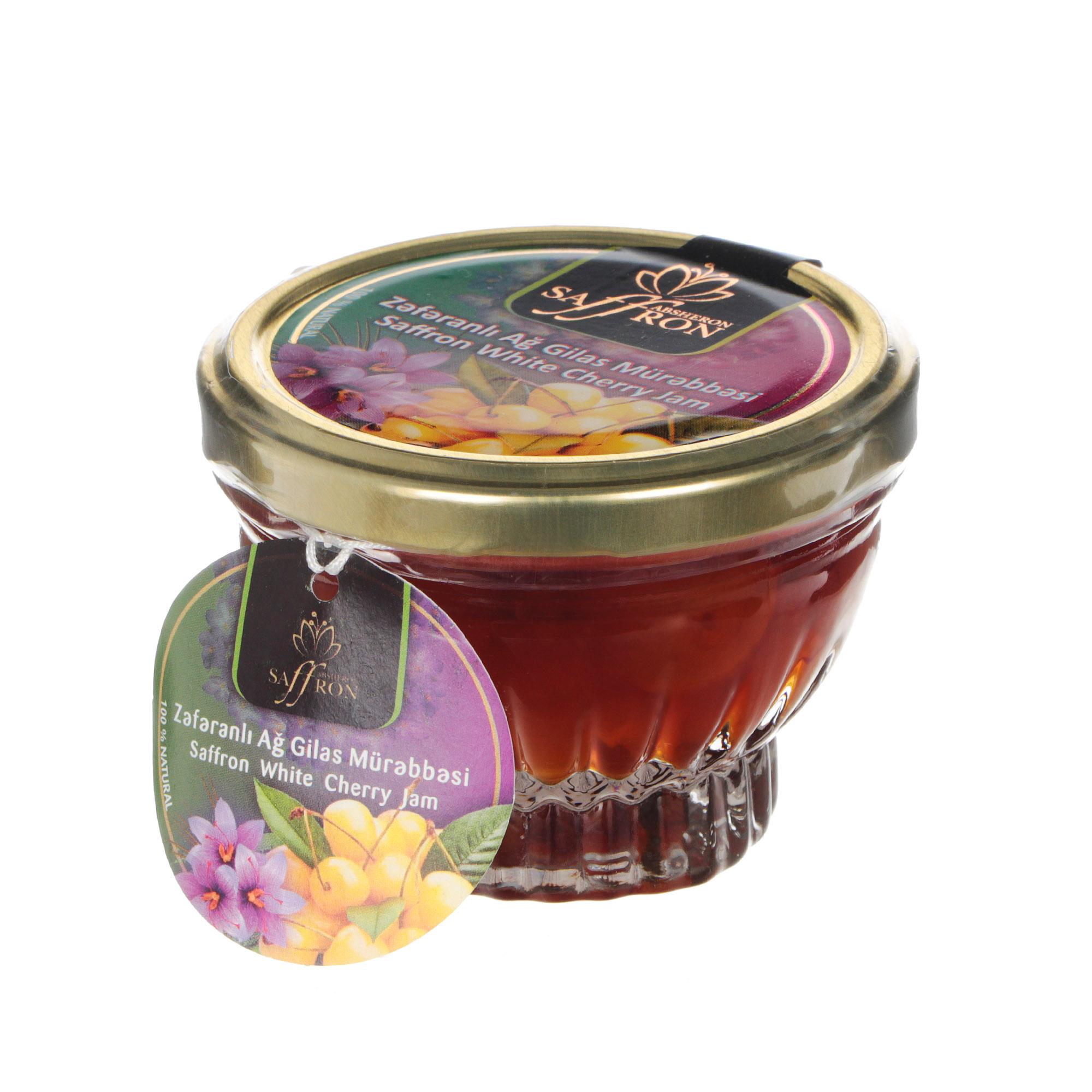 

Варенье Saffron шафрановое с белой черешней 125 г