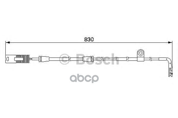 фото Датчик колодки тормозной bosch 1987474958 bmw e39 bosch арт. 1987474958