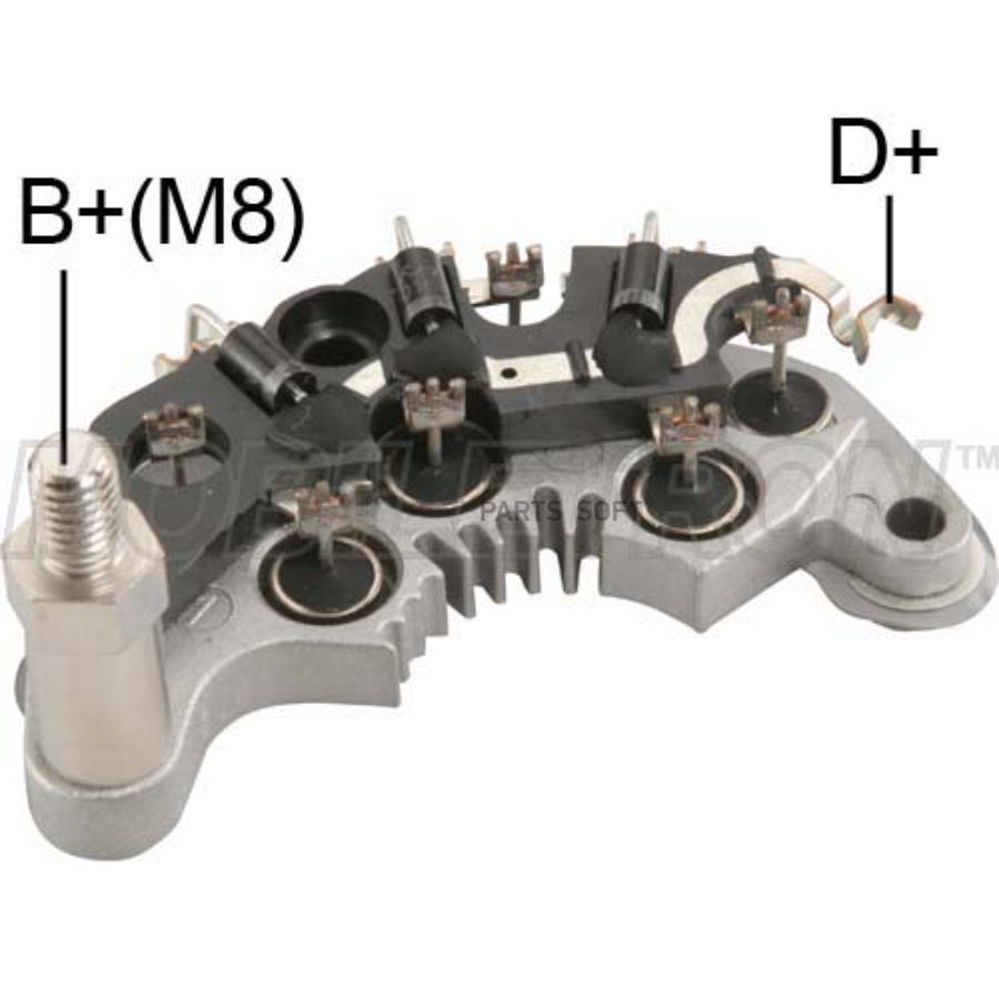 

Мост диодный DELCO, 6-50AMP \ OPEL: ASTRA F 1.4/1.6/1.8/2.0 91-98, CALIBRA A 93-97, COMBO