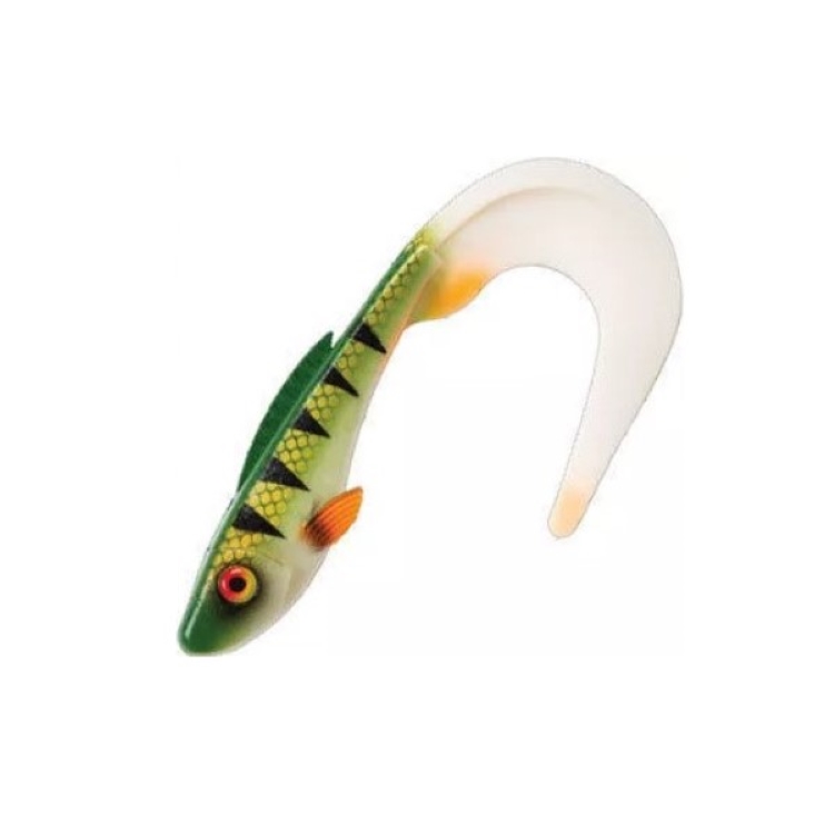 фото Приманка мягкая abu garcia beast curl tail 210mm redfin perch