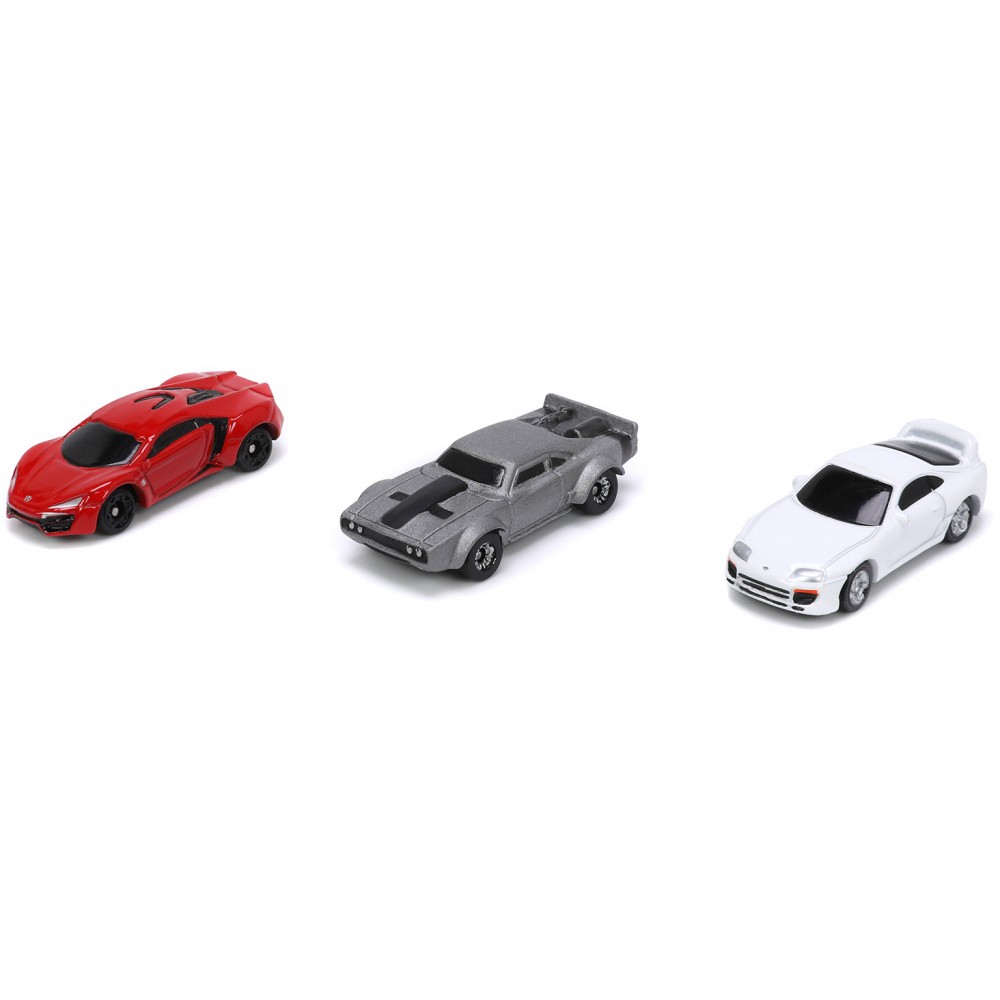 Игровой набор Jada Toys Fast & Furious 1.65 32482 original mattel hot wheels hnw46 car 1 64 diecast fast and furious toyota supra chevrolet vehicle toys for boys collection gift