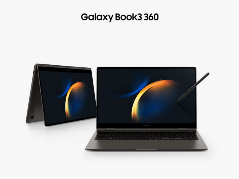 

Ноутбук-трансформер Samsung Galaxy Book 3 360 Gray (NP750QFG-KA1US), Galaxy Book 3 360