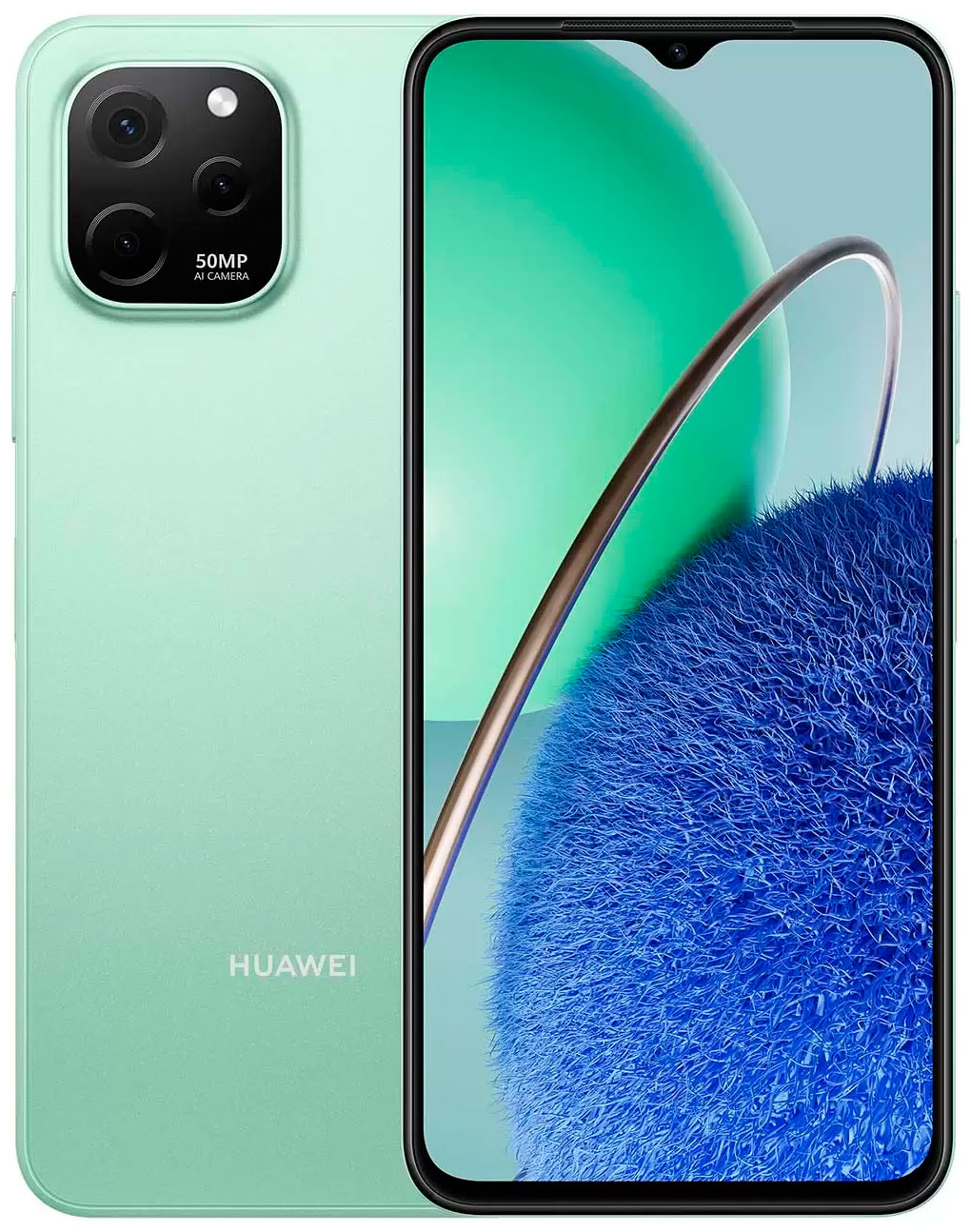 

Смартфон Huawei NOVA Y61 NEW EVE-LX9N Мятный зеленый, NOVA Y61