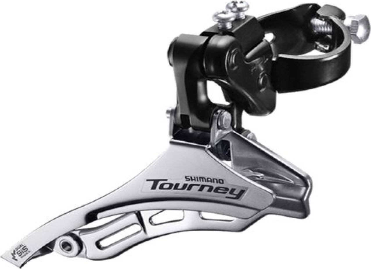 Переключатель передач передний Shimano Тourney FD-TY 300 42-24Т28,6 мм с нижней тягой