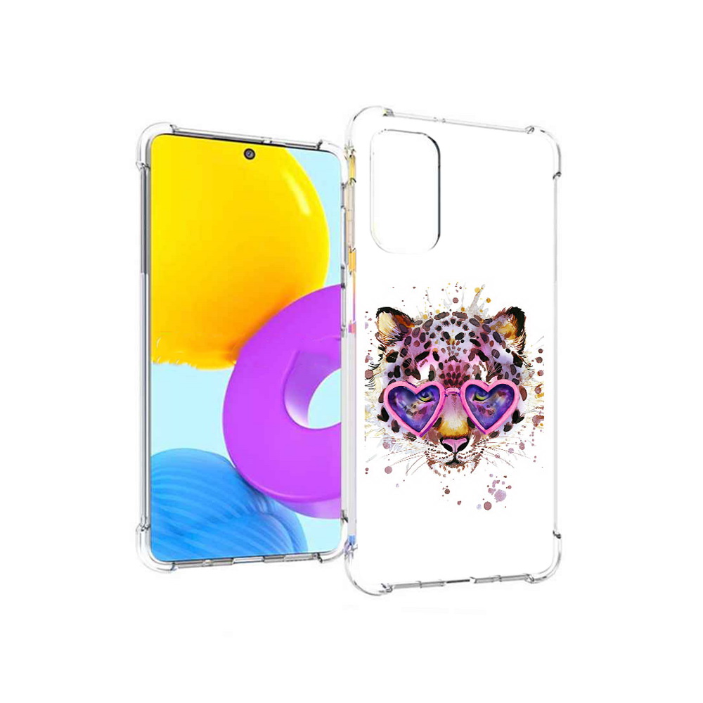 Чехол MyPads Tocco для Samsung Galaxy M52 5G модный леопард (PT226932.542.480)