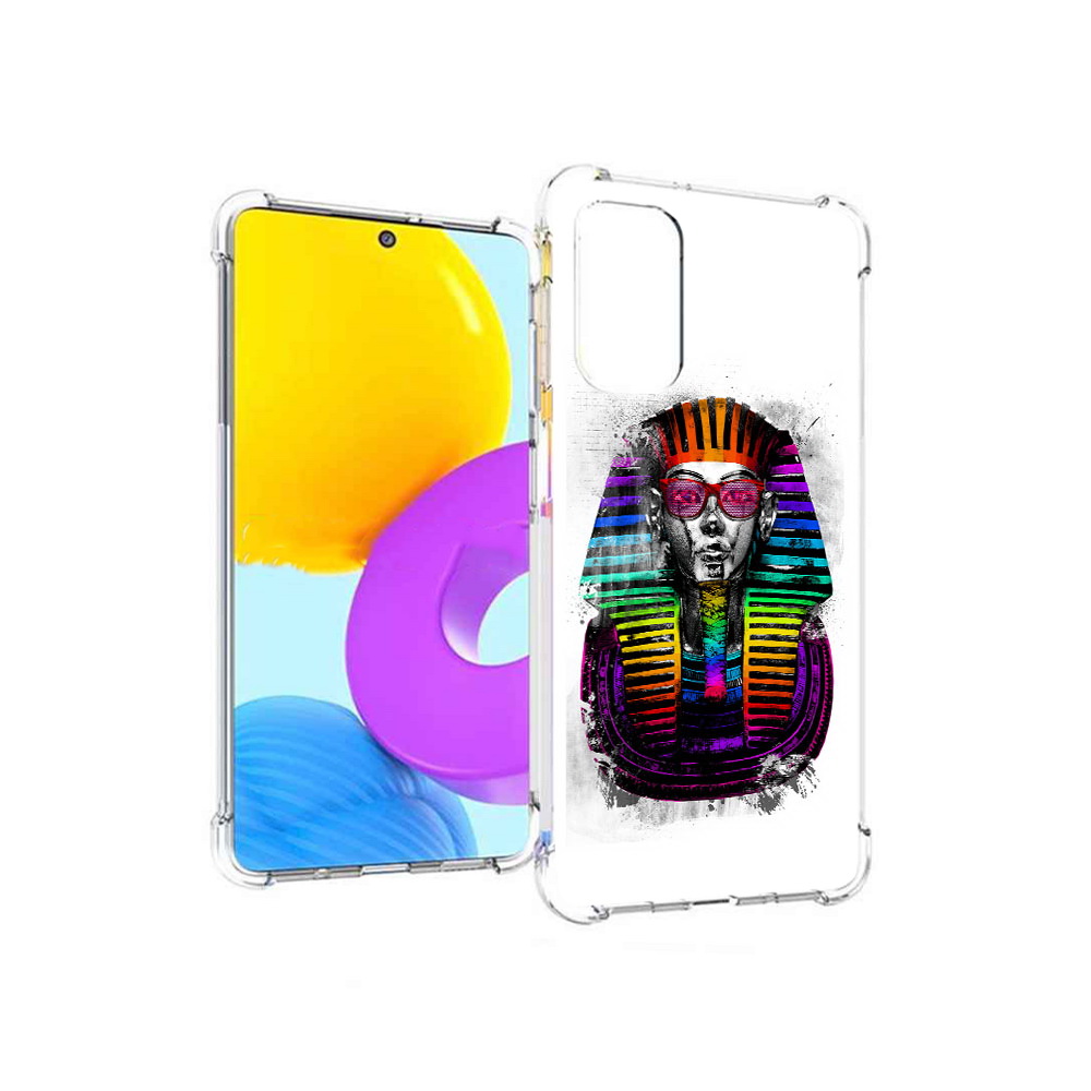 

Чехол MyPads Tocco для Samsung Galaxy M52 5G модная богиня (PT226932.542.479), Прозрачный, Tocco