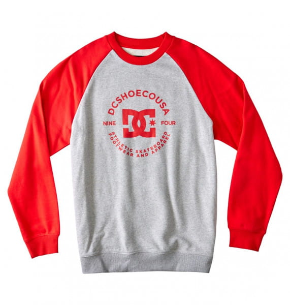 

Свитшот мужской DC SHOES ADYSF03076 серый XS, ADYSF03076
