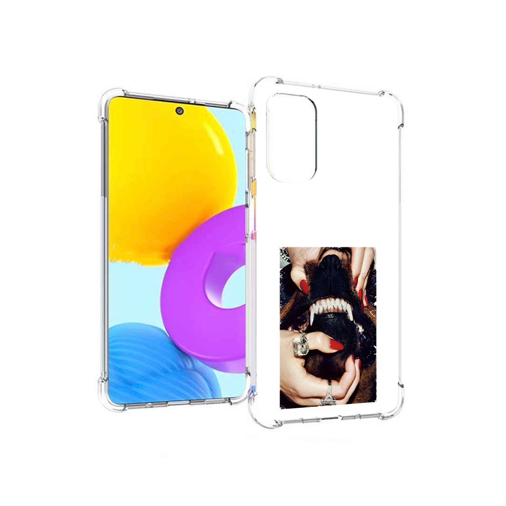 

Чехол MyPads Tocco для Samsung Galaxy M52 5G маникюр (PT226932.542.457), Прозрачный, Tocco