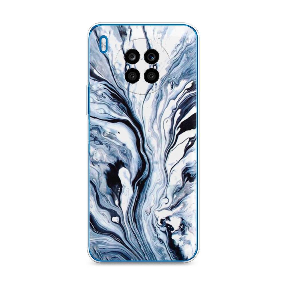 

Чехол Awog на Honor 50 Lite "Голубой минерал мрамор", 6106450-3