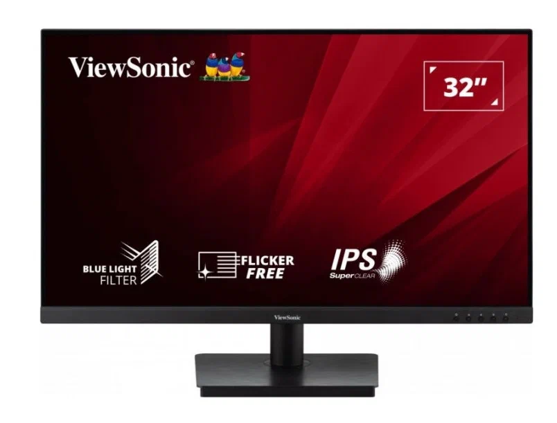 фото 31.5" монитор viewsonic va3209-mh black 75hz 1920x1080 ips