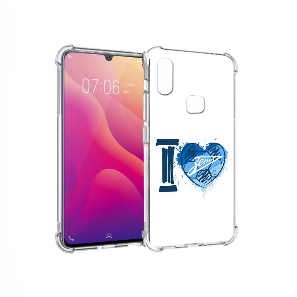 

Чехол MyPads Tocco для Vivo V11i ФК я люблю зенит (PT119353.424.186), Прозрачный, Tocco