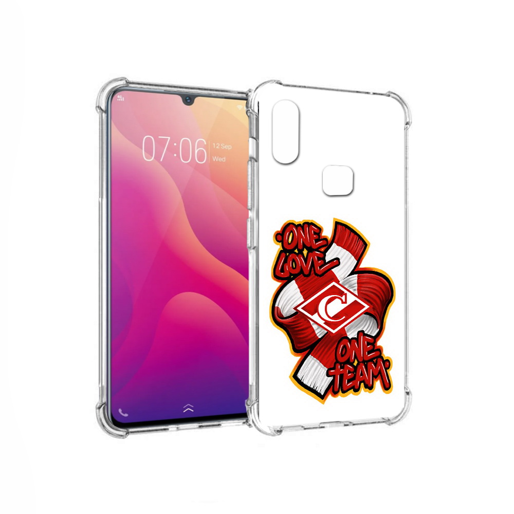 

Чехол MyPads Tocco для Vivo V11i ФК спарак 1 любовь (PT119353.424.184), Прозрачный, Tocco