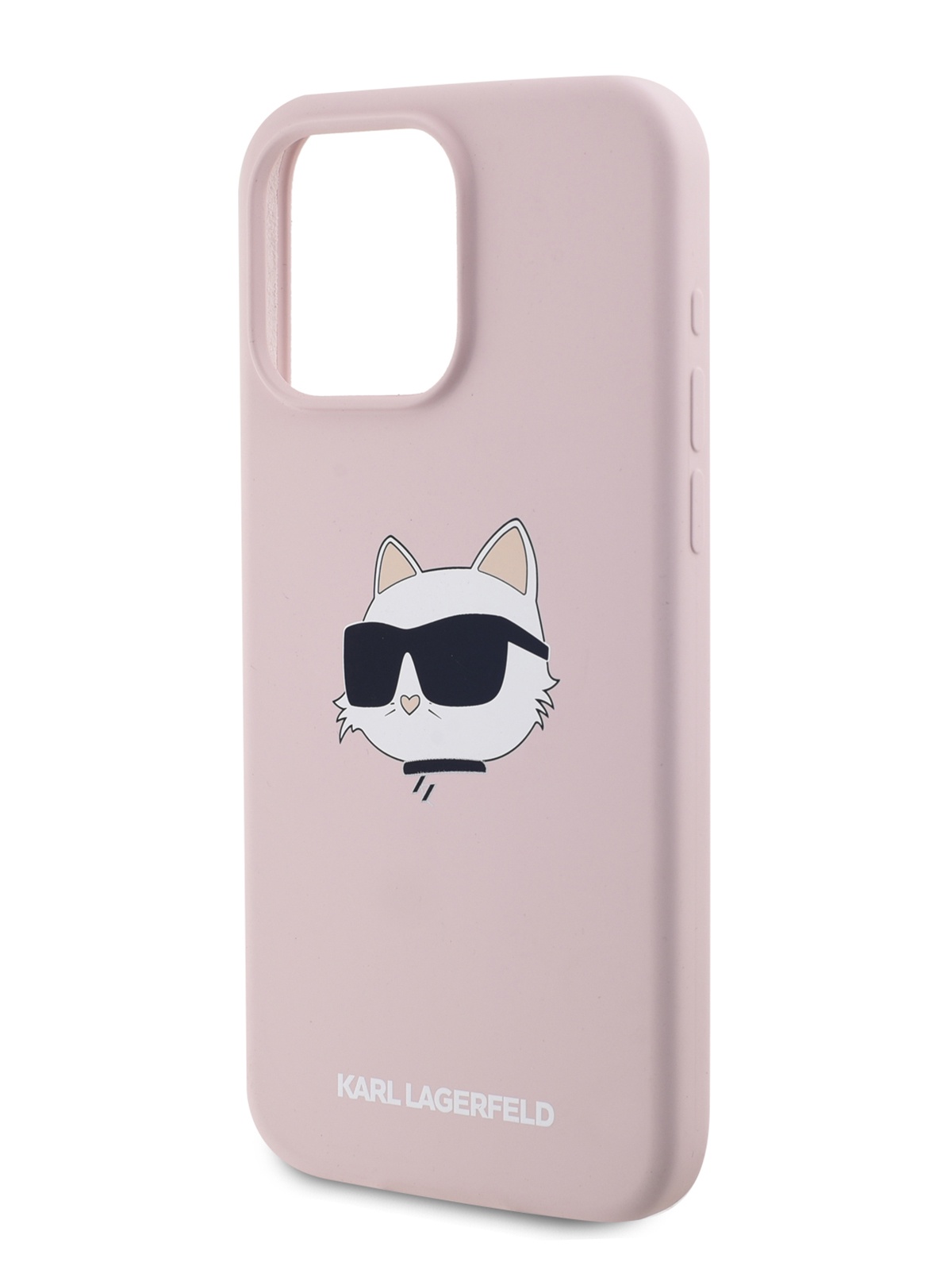 Чехол Karl Lagerfeld для iPhone 15 Pro Max Liquid Silicone Soft-touch c MagSafe, розовый