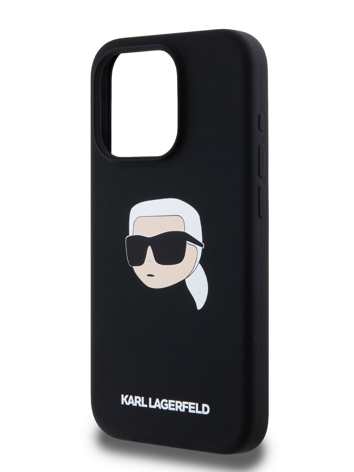 Чехол Karl Lagerfeld для iPhone 15 Pro Max Liquid Silicone c MagSafe, черный