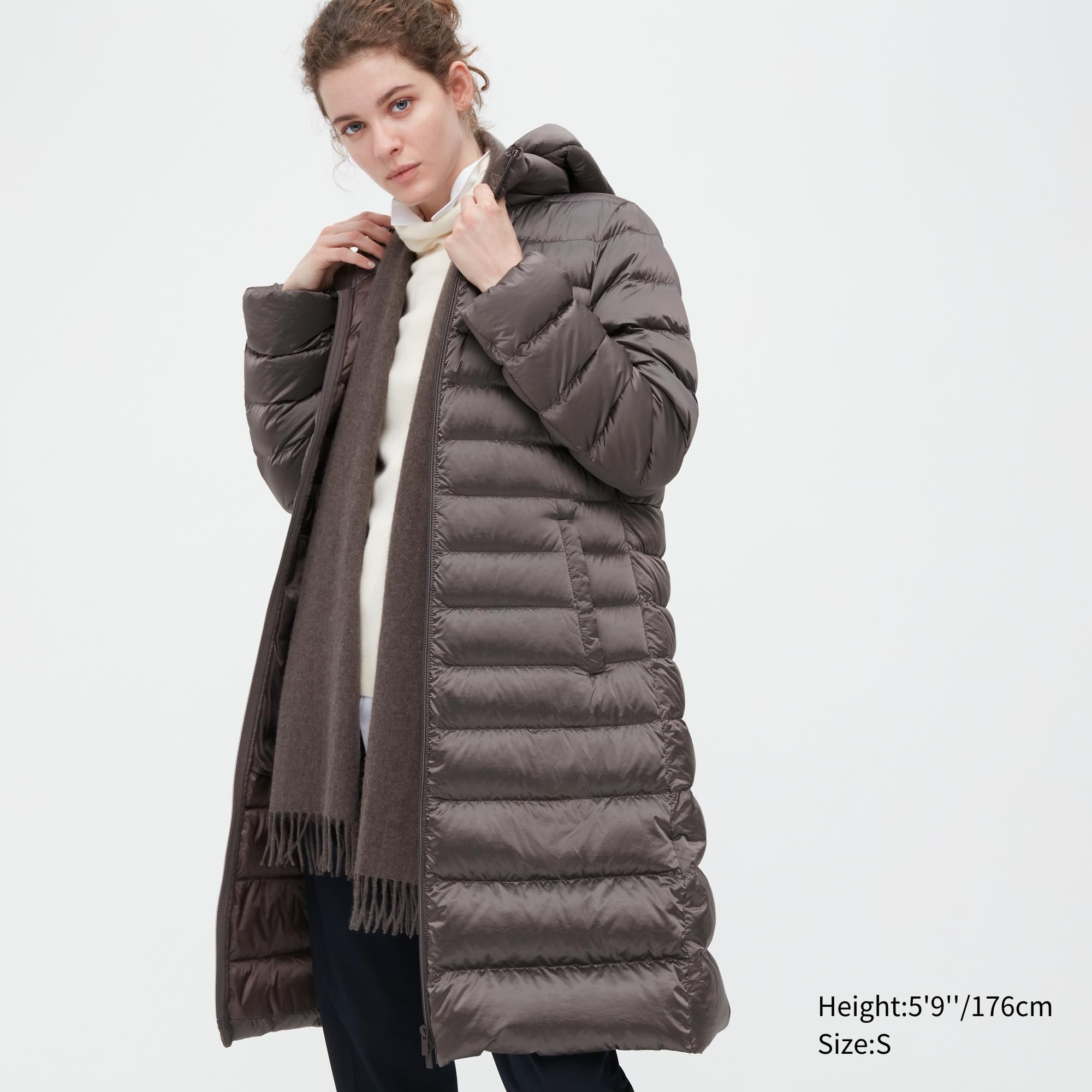 

Пуховик женский UNIQLO 453357COL35 коричневый S (доставка из-за рубежа), 453357COL35
