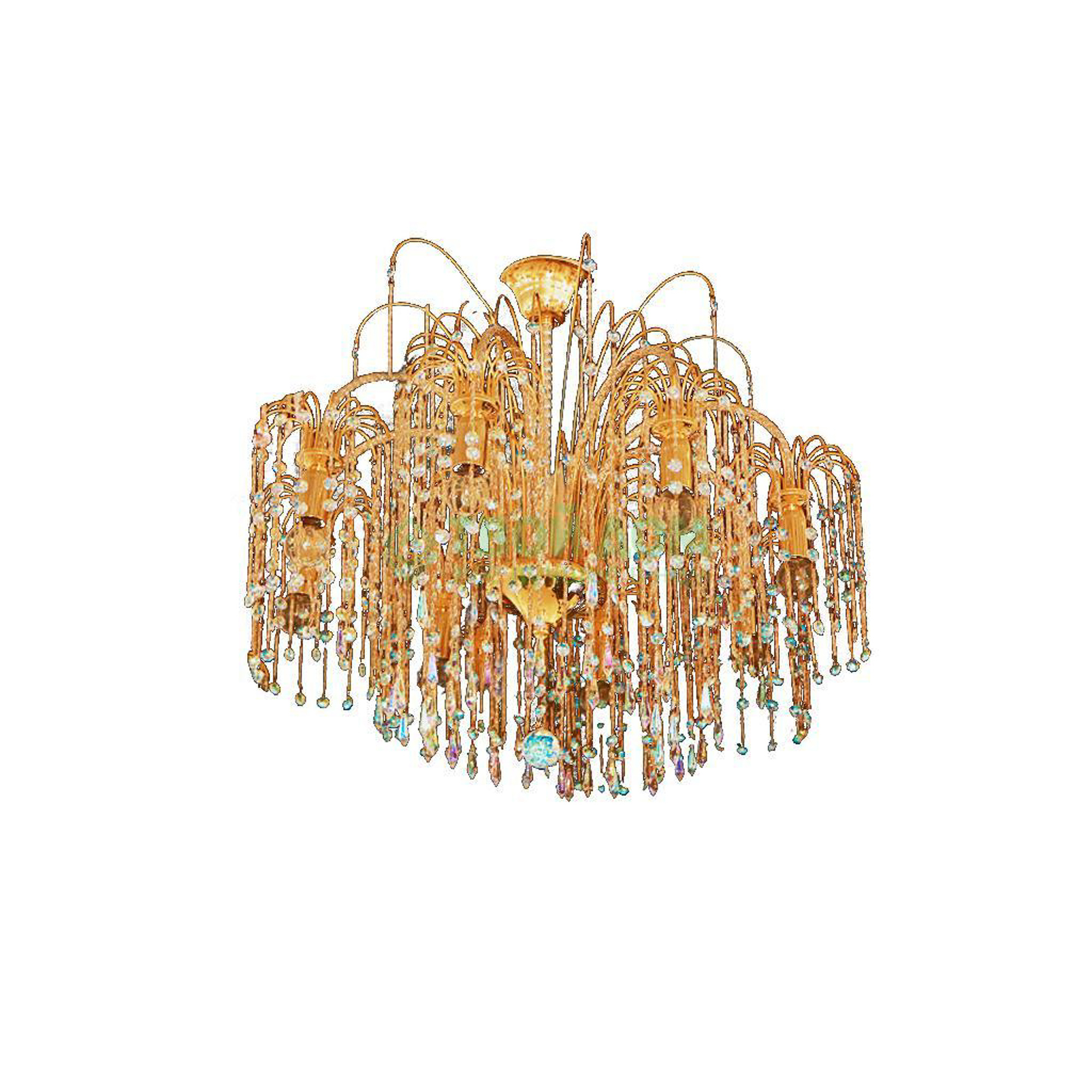 

Люстра Florex International Oro Aurora Boreale 2411-L8 E14 60W с подвесками