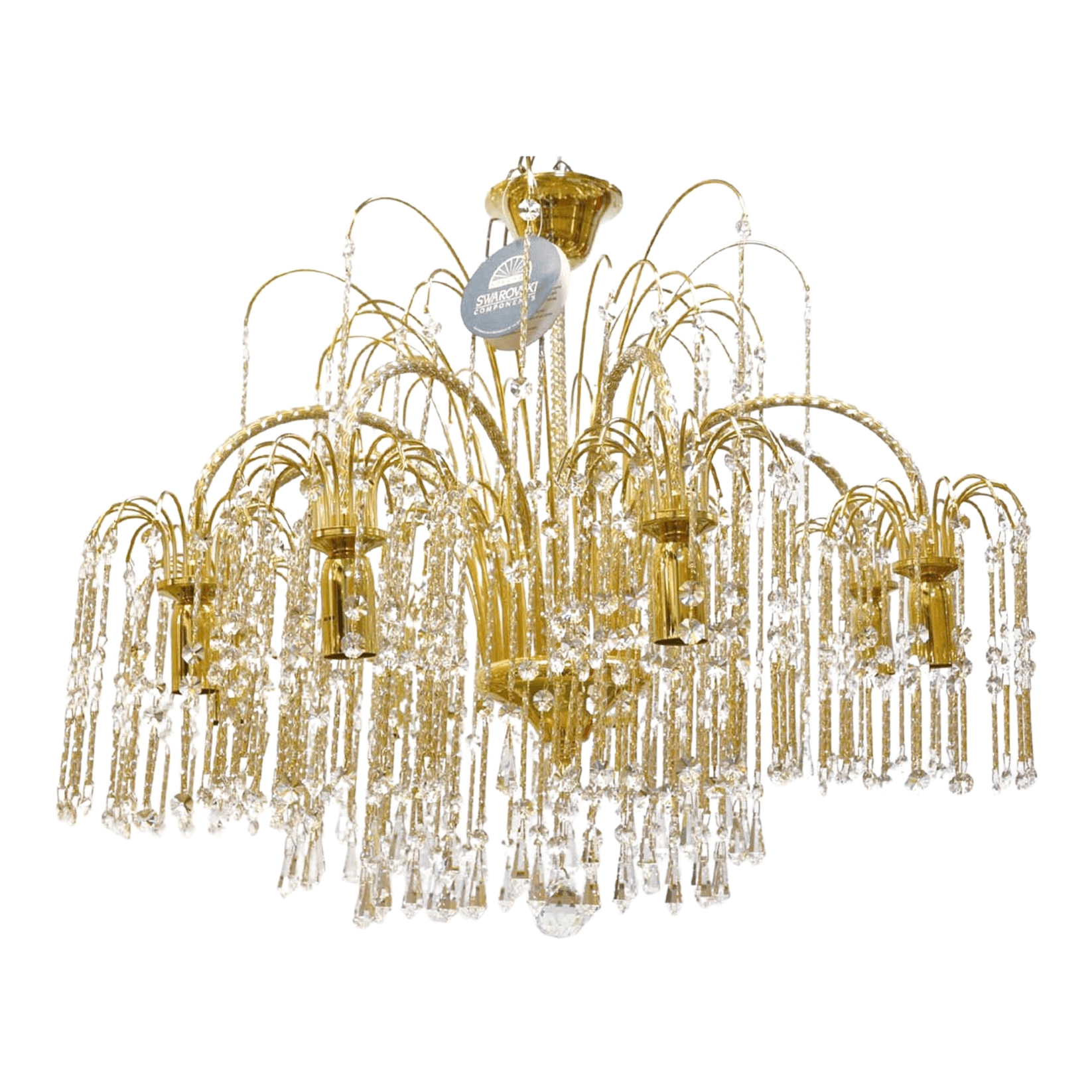 

Люстра Florex International Oro 2411 E14 60w с подвесками