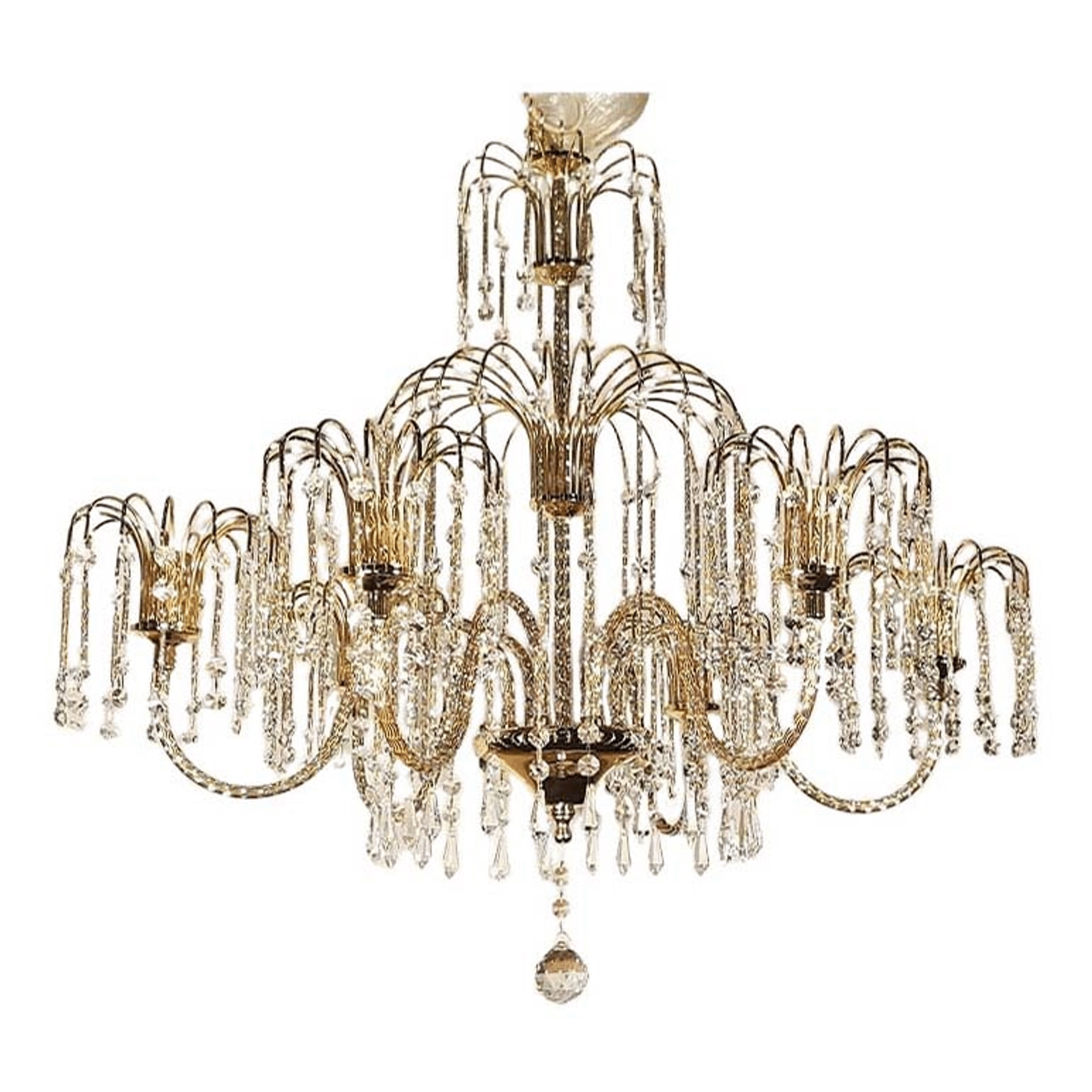 

Люстра Florex International Oro 1406 E14 60w с подвесками