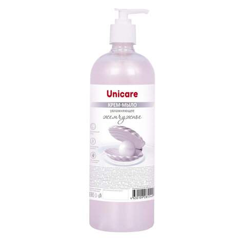 Жидкое мыло UNICARE Жемчужное, арт. 608154, 1000мл x 4шт. жидкое мыло unicare антибактериальное 5 л
