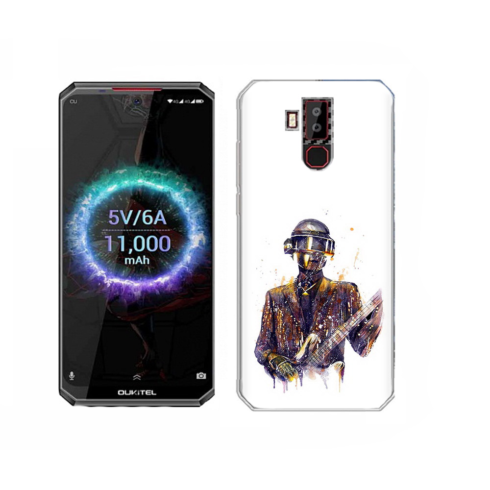 

Чехол MyPads Tocco для Oukitel K13 Pro космо-гитарист, Прозрачный, Tocco