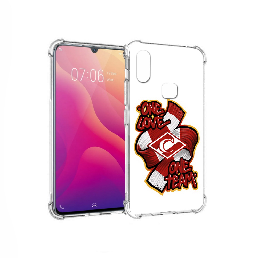 

Чехол MyPads Tocco для Vivo V11i Одна любовь-Спартак (PT119353.424.126), Прозрачный, Tocco